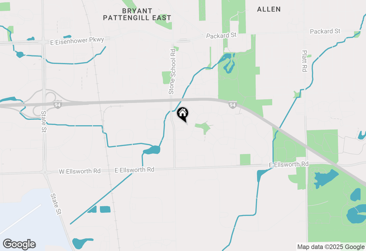 Map of 2141 Stone School Circle, Ann Arbor, MI 48108