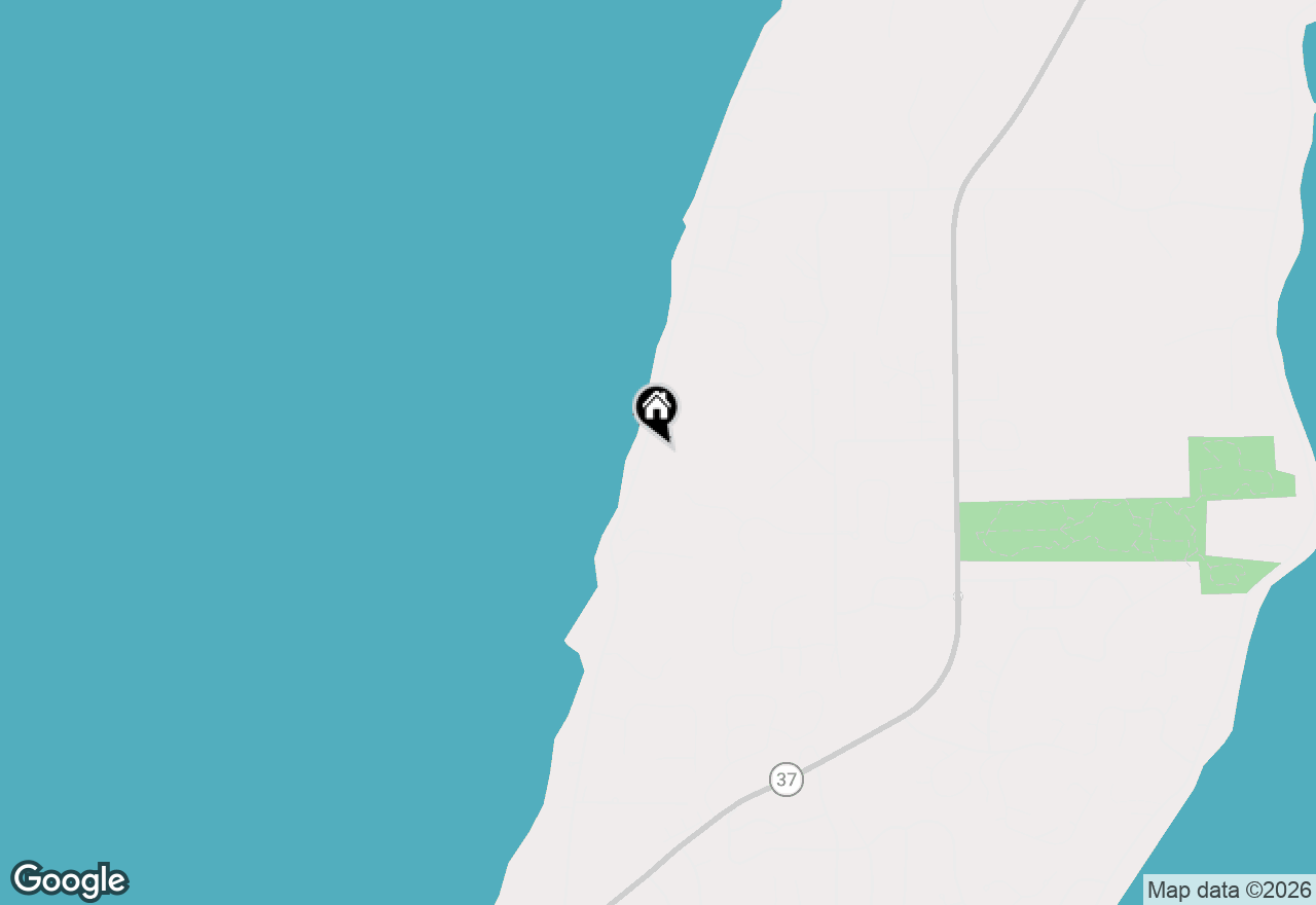 Map of 6988 Peninsula Drive, Traverse City, MI 49686