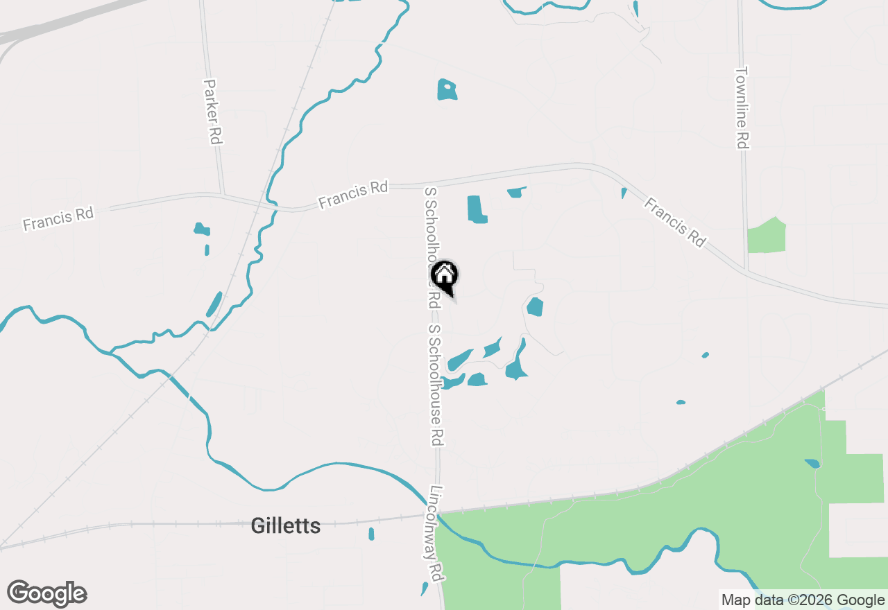 Map of 19830 Berkshire Drive, Mokena, IL 60448