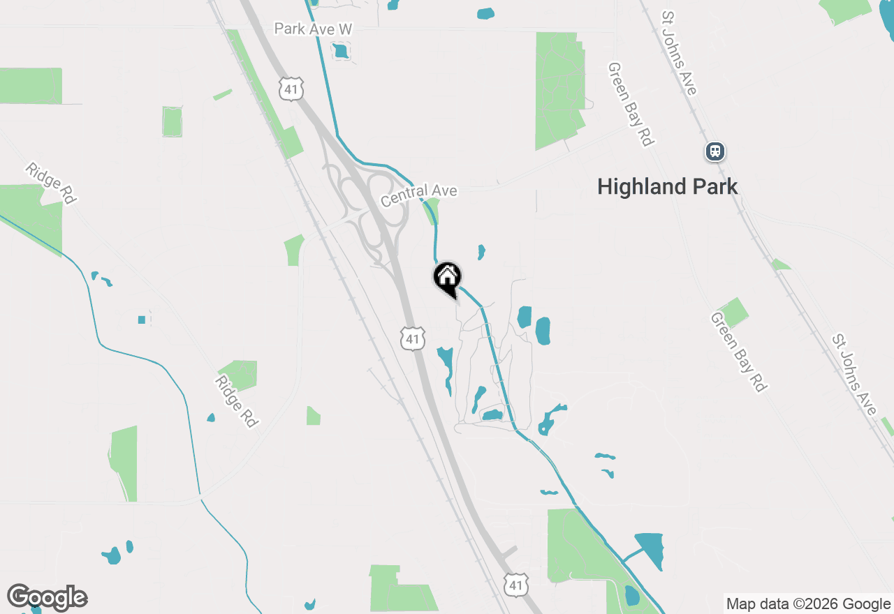Map of 779 Bob O Link Road, Highland Park, IL 60035