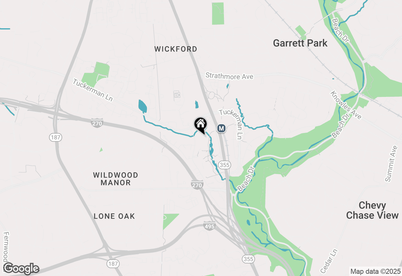 Map of 10401 Grosvenor Place #1018, Rockville, MD 20852