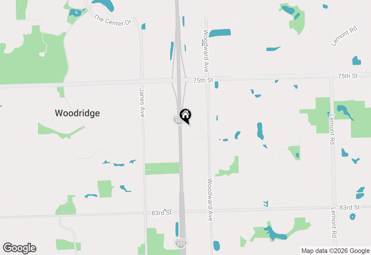 Map of 2210 Country Club Drive #26, Woodridge, IL 60517