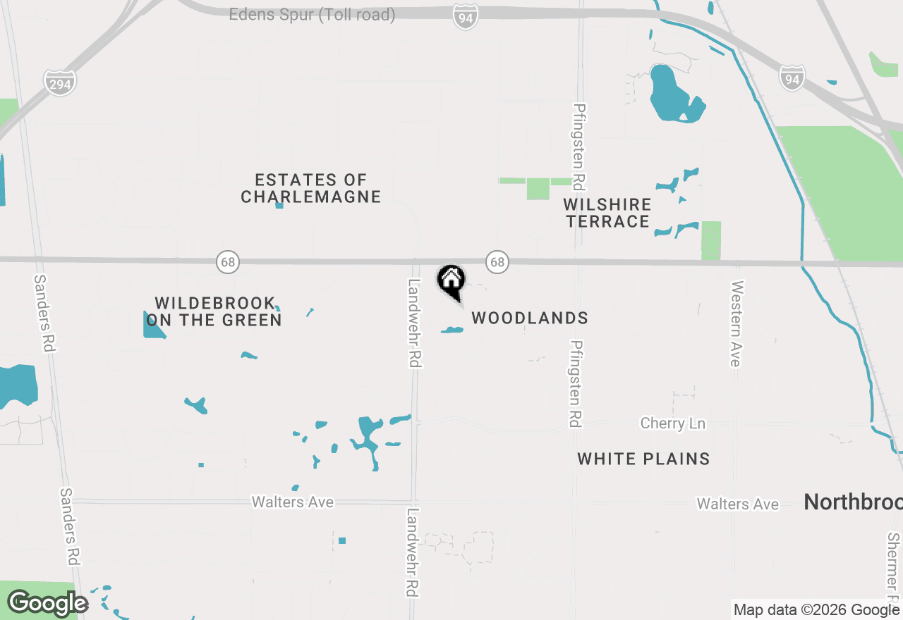 Map of 3110 Pheasant Creek Drive #104, Northbrook, IL 60062