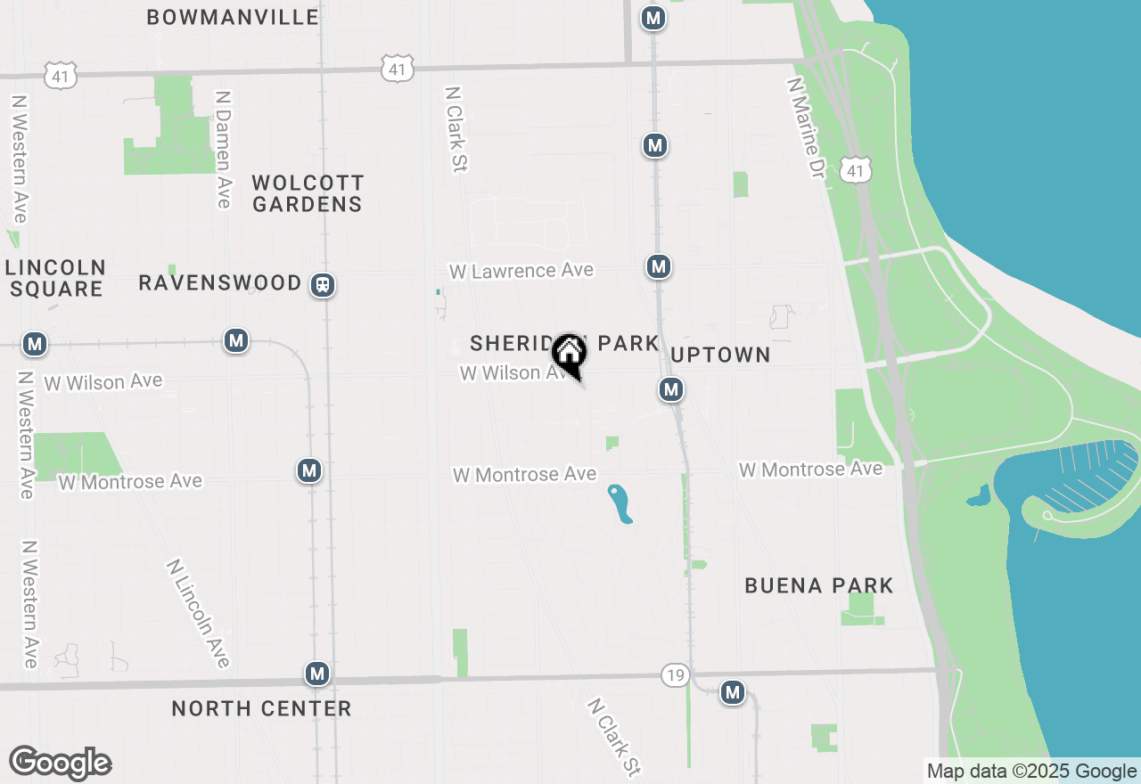 Map of 4538 N Malden Street, Chicago, IL 60640