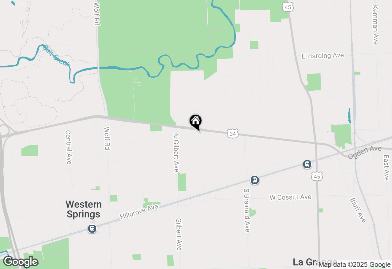 Map of 137 Drexel Avenue, La Grange, IL 60525