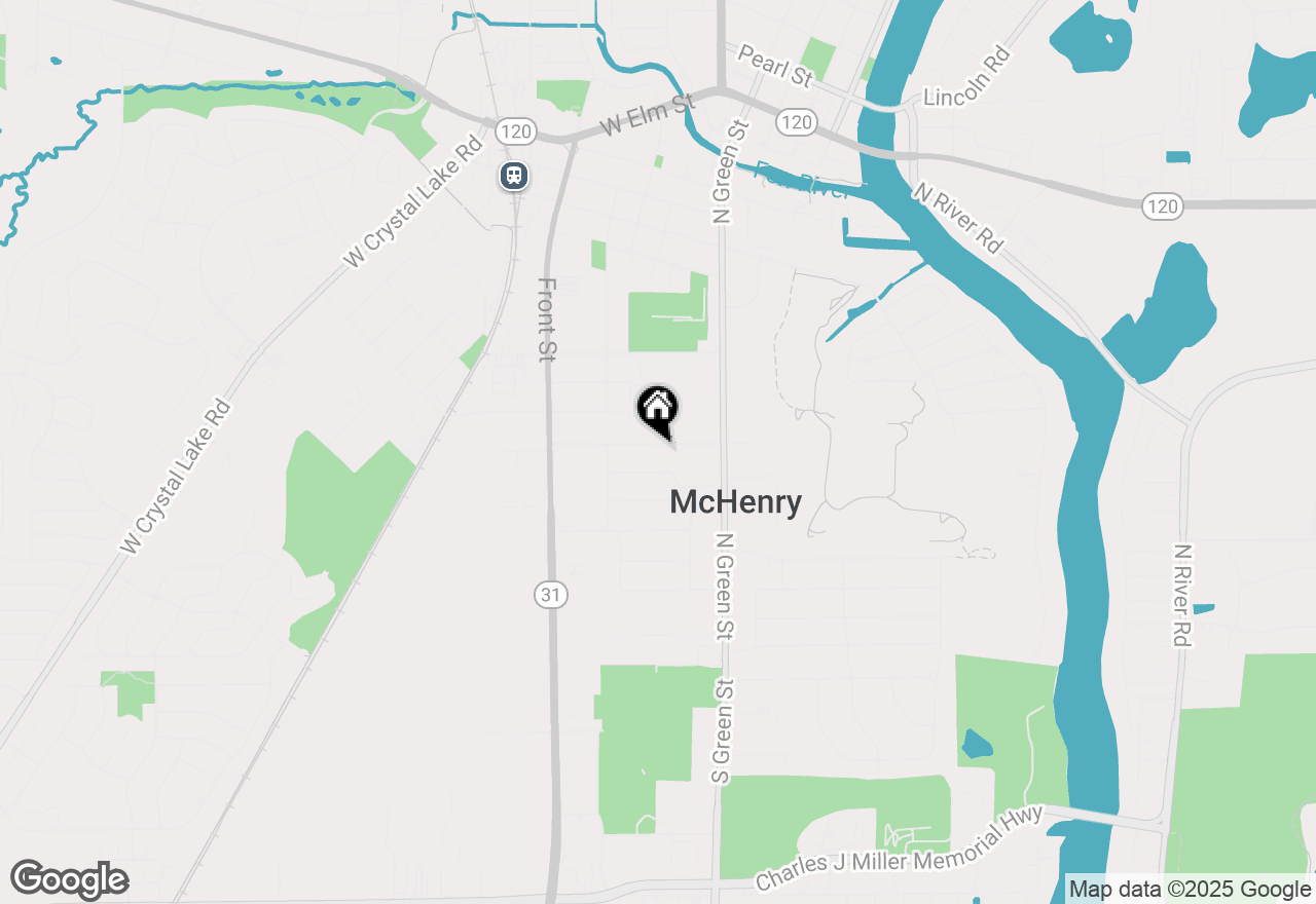 Map of 3705 W Anne Street, Mchenry, IL 60050