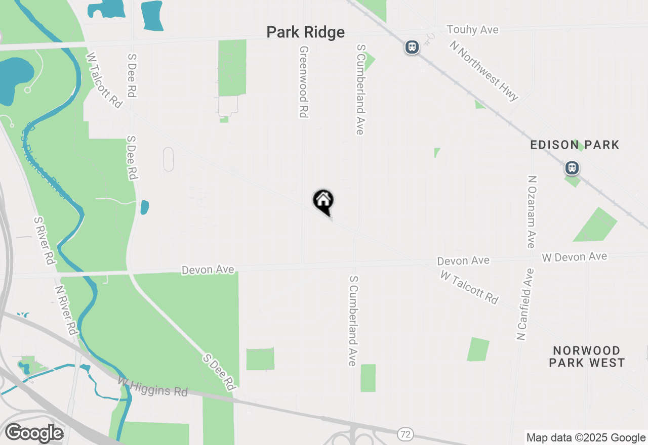 Map of 919 S Chester Avenue, Park Ridge, IL 60068