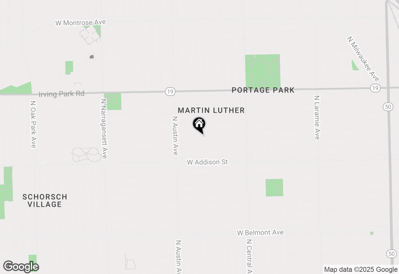 Map of 5841 W Warwick Avenue, Chicago, IL 60634