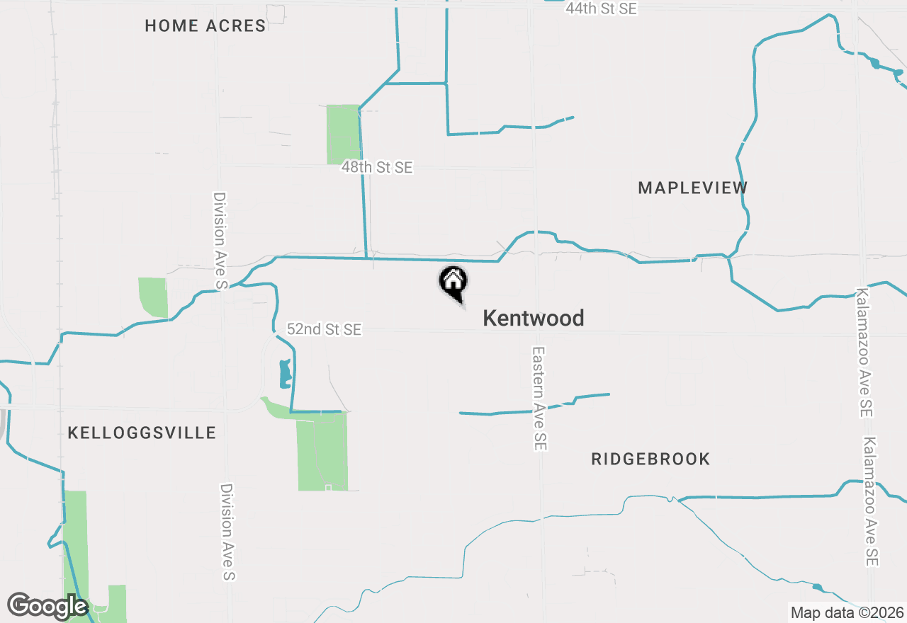 Map of 554 Lyles Street Se, Kentwood, MI 49548