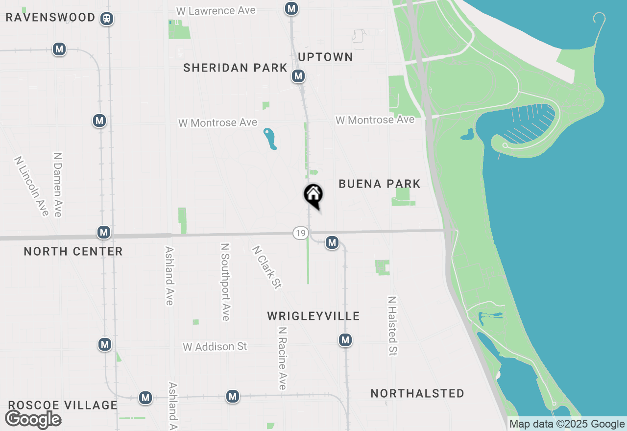 Map of 4038 N Kenmore Avenue #1, Chicago, IL 60613