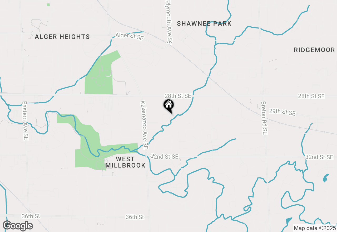 Map of 2925 Dawes Avenue Se, Grand Rapids, MI 49508