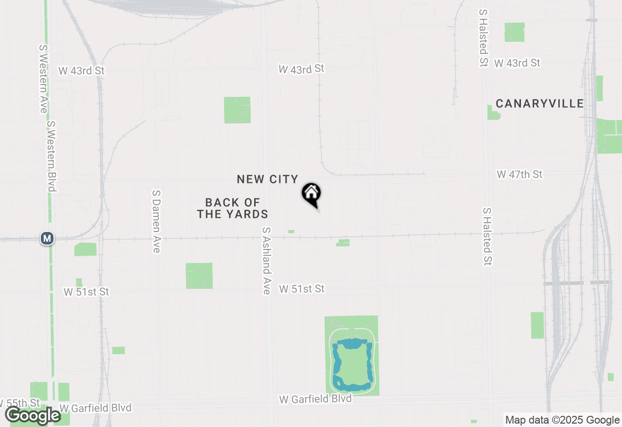 Map of 4815 S Bishop Street, Chicago, IL 60638