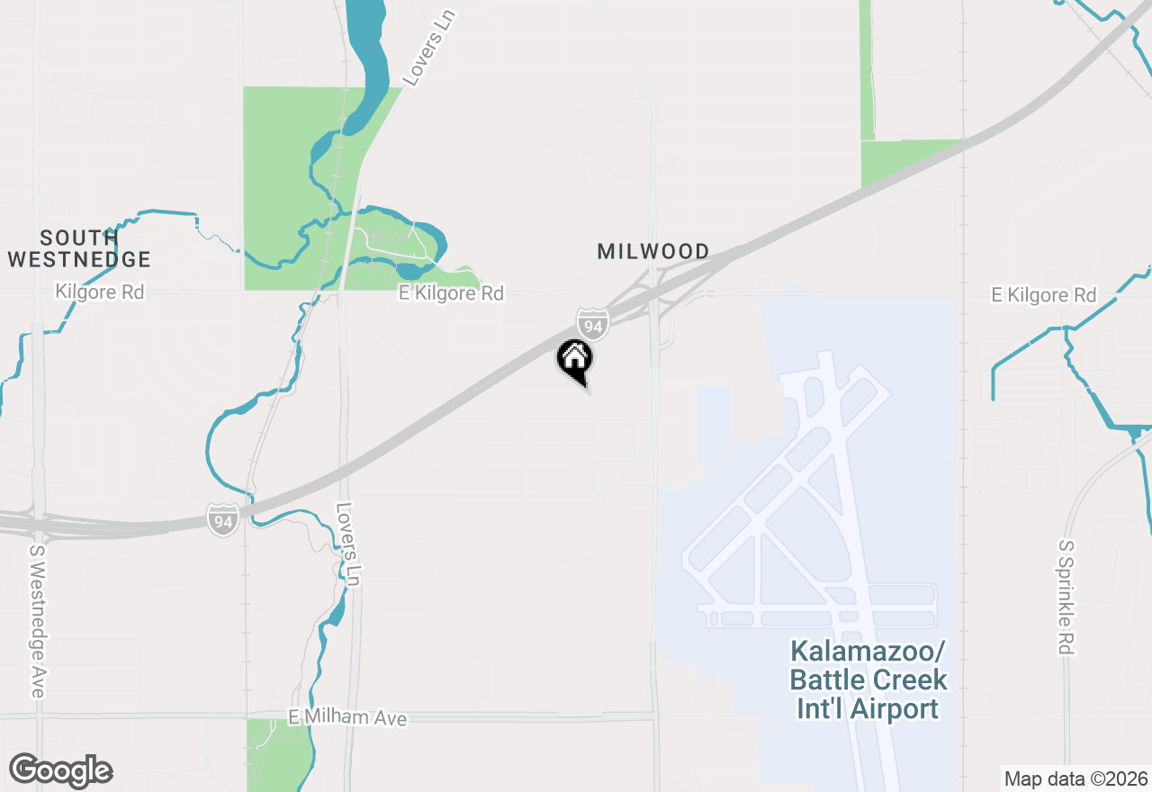 Map of 2126 Fairfield Road, Portage, MI 49002