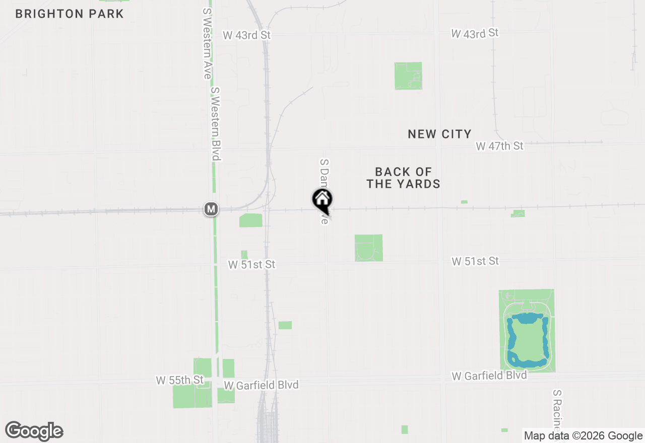 Map of 4930 S Damen Avenue, Chicago, IL 60609