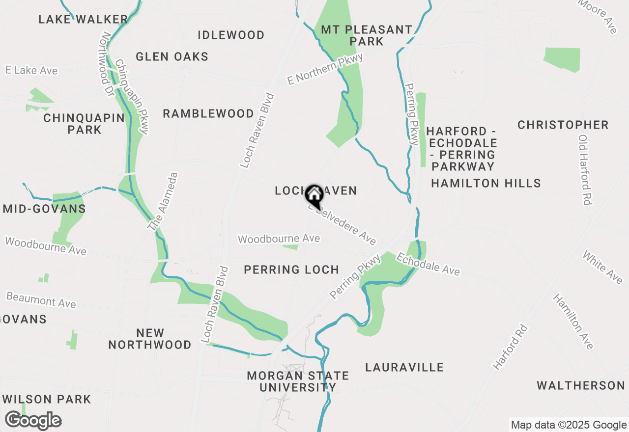 Map of 5515 Hillen Road, Baltimore, MD 21239