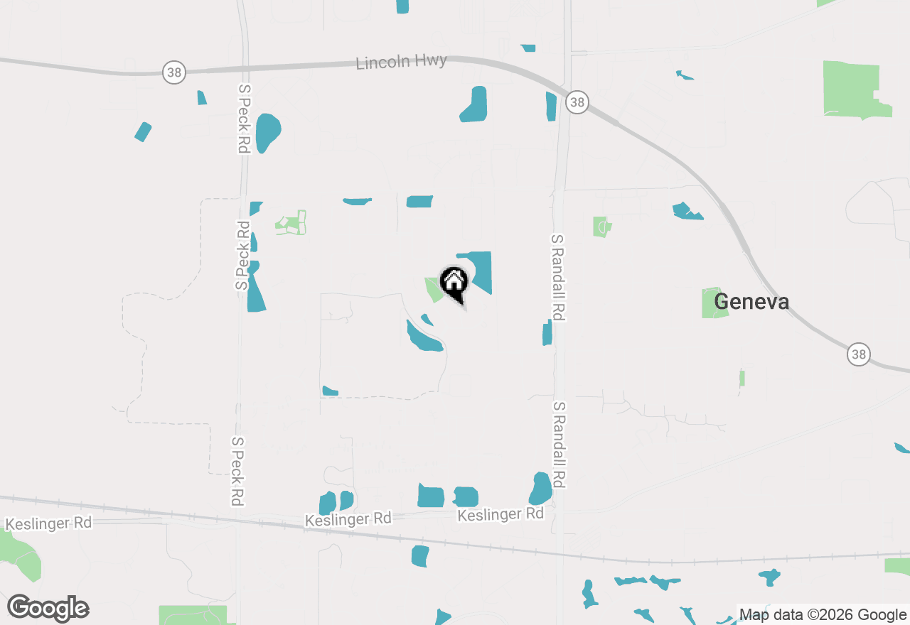 Map of 244 Lineas Lane #244, Geneva, IL 60134