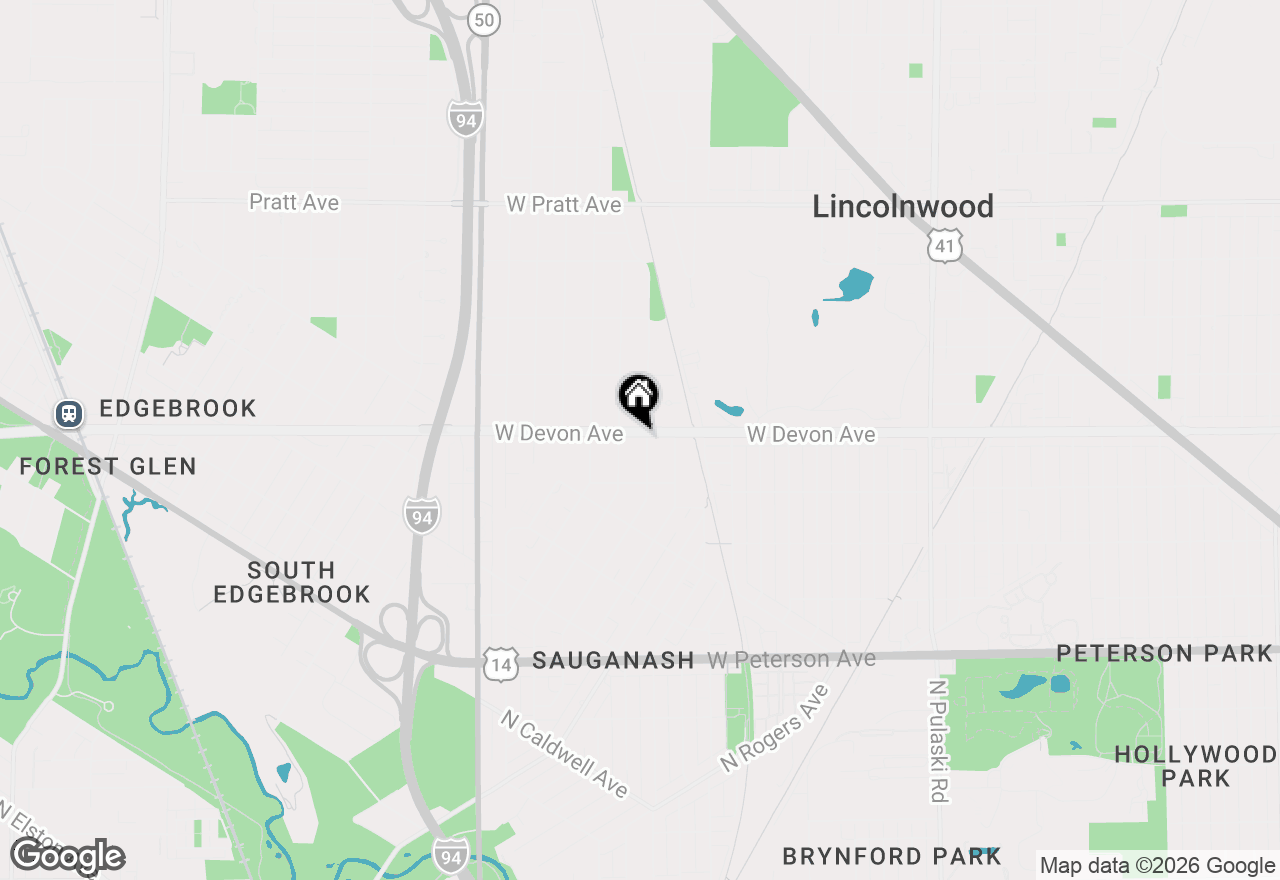 Map of 6400 N Knox Avenue, Lincolnwood, IL 60712