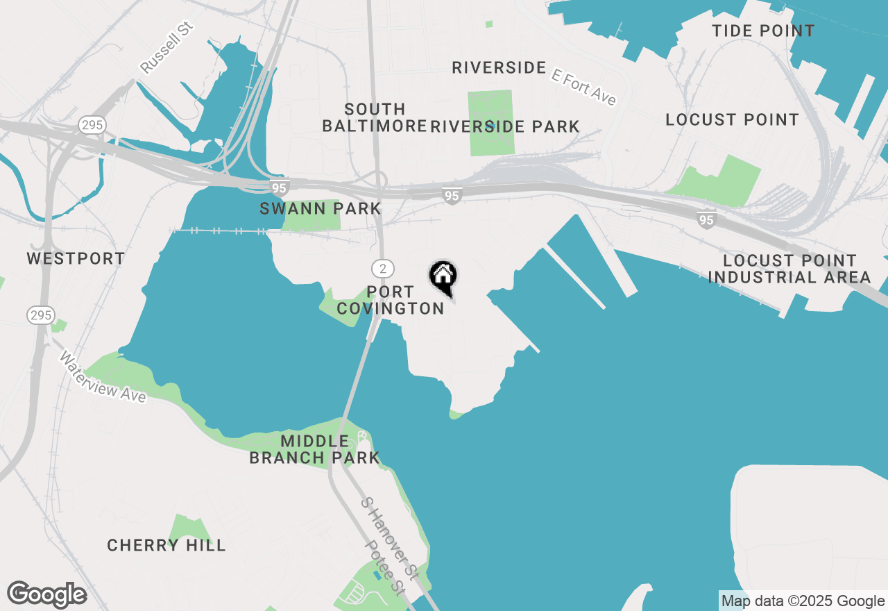 Map of 2504A W Peninsula Drive #1300, Baltimore, MD 21230