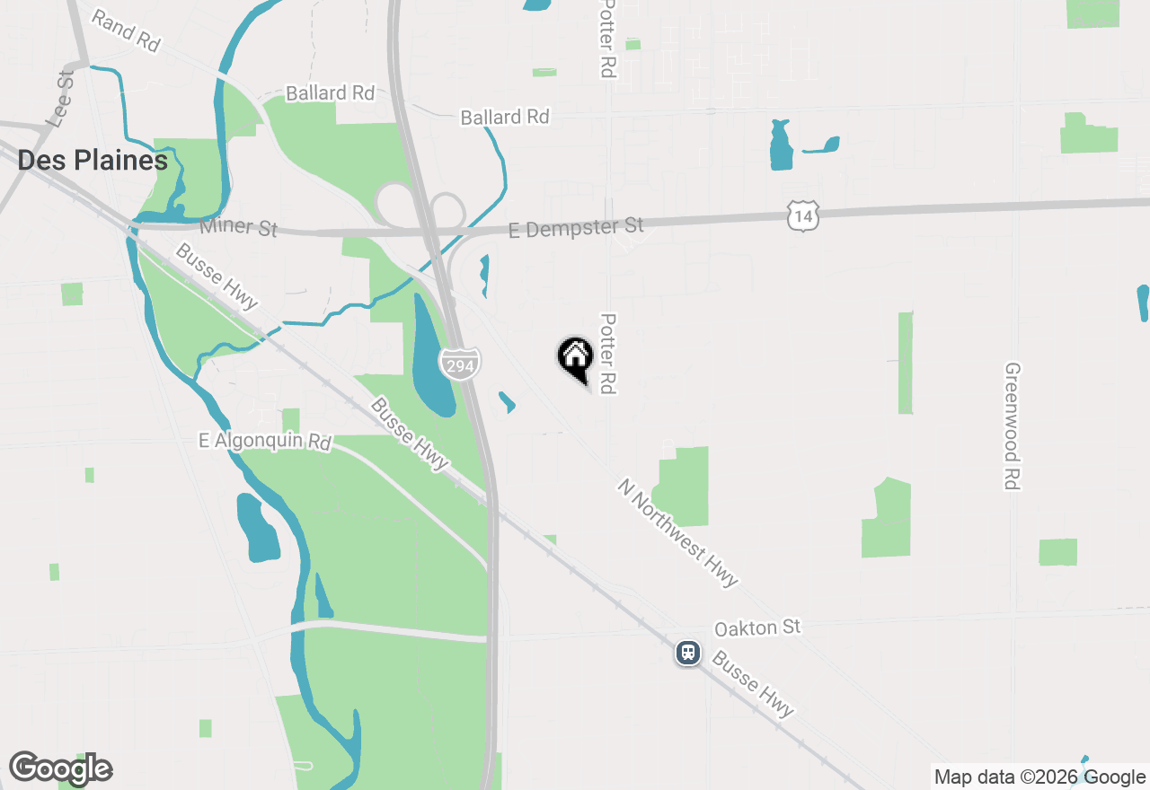 Map of 1430 Hoffman Avenue, Park Ridge, IL 60068