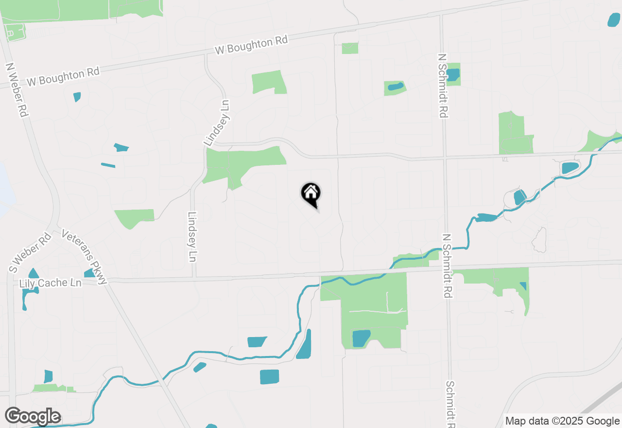 Map of 159 Blackberry Drive, Bolingbrook, IL 60440