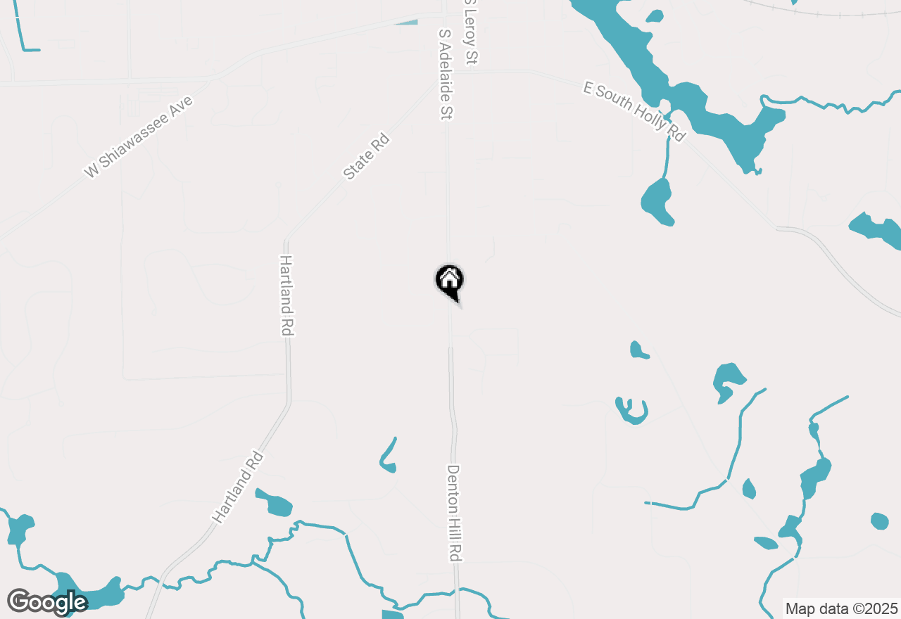 Map of 0000 Denton Hill Lot 1 Road, Fenton, MI 48430