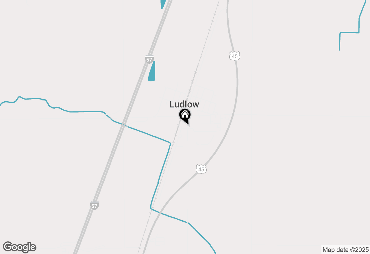 Map of 240 S Orange Street, Ludlow, IL 60949