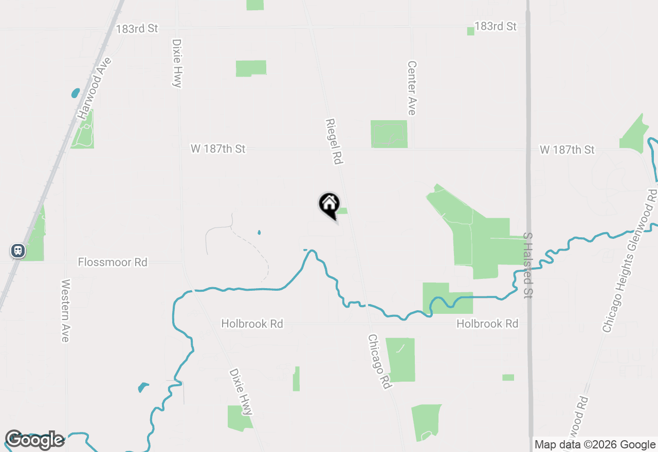 Map of 1501 Carson Court, Homewood, IL 60430
