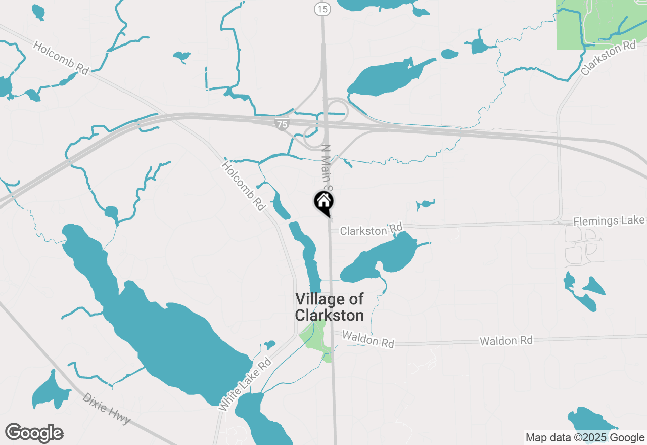 Map of 155 N Main Street, Clarkston, MI 48346