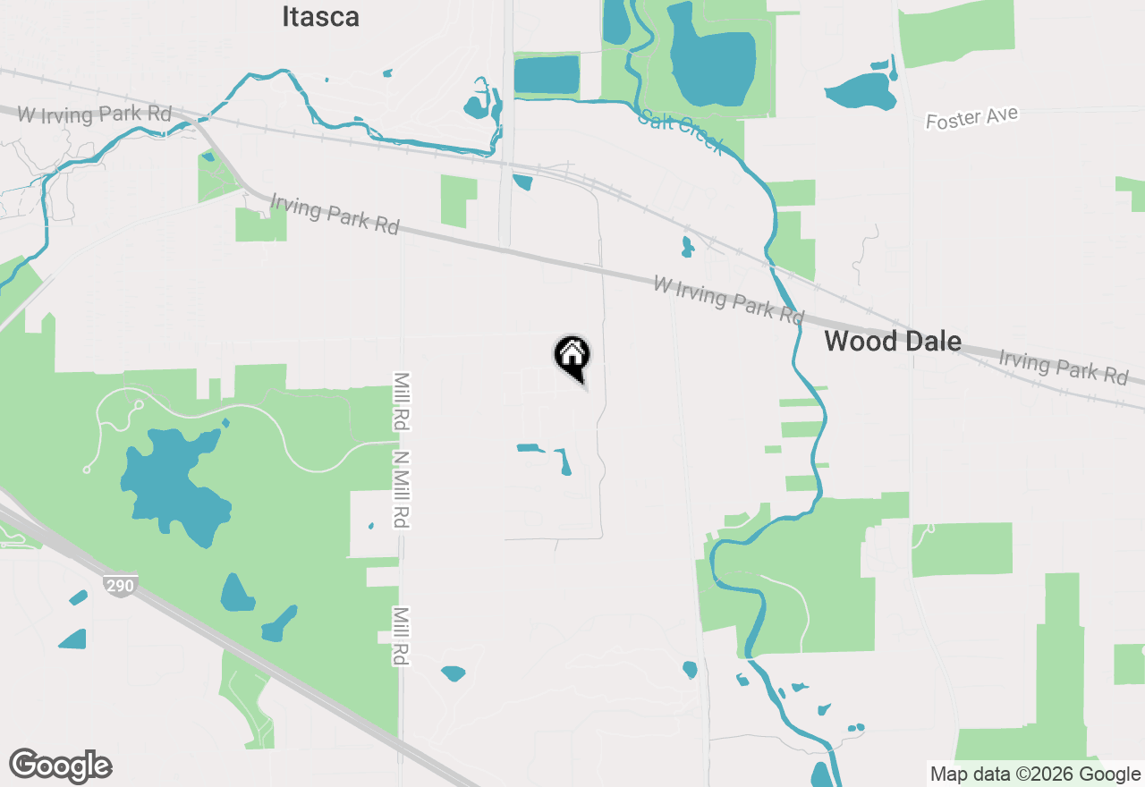 Map of 456 Duck Lane, Wood Dale, IL 60191