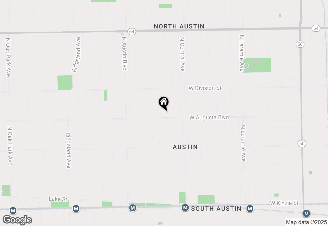 Map of 1019 N Massasoit Avenue #2, Chicago, IL 60651