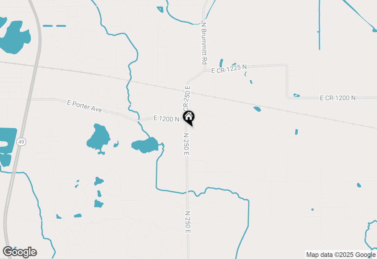 Map of 570 Sequoia Court, Chesterton, IN 46304