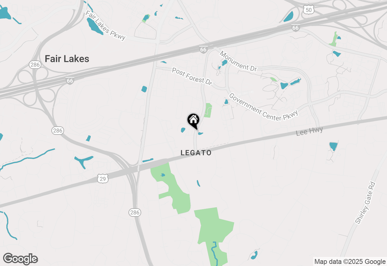 Map of 4701 Eggleston Terrace #121, Fairfax, VA 22030