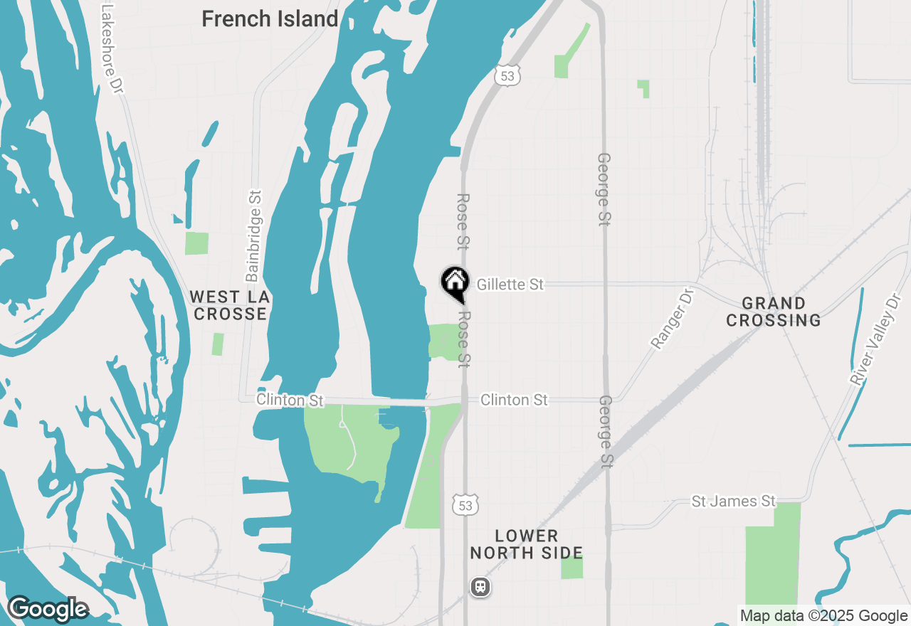 Map of 1501 Rose St #32, La Crosse, WI 54603