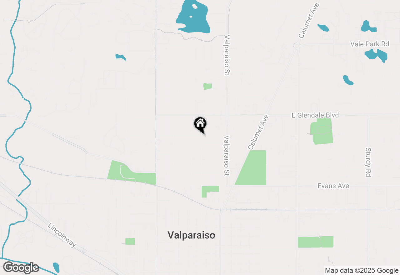 Map of 8 Northview Drive, Valparaiso, IN 46383