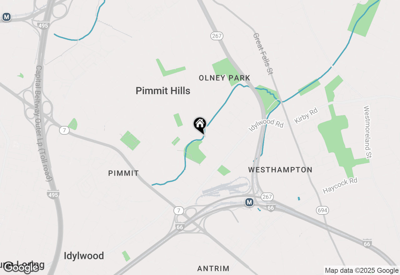 Map of 7229 Pimmit Court, Falls Church, VA 22043