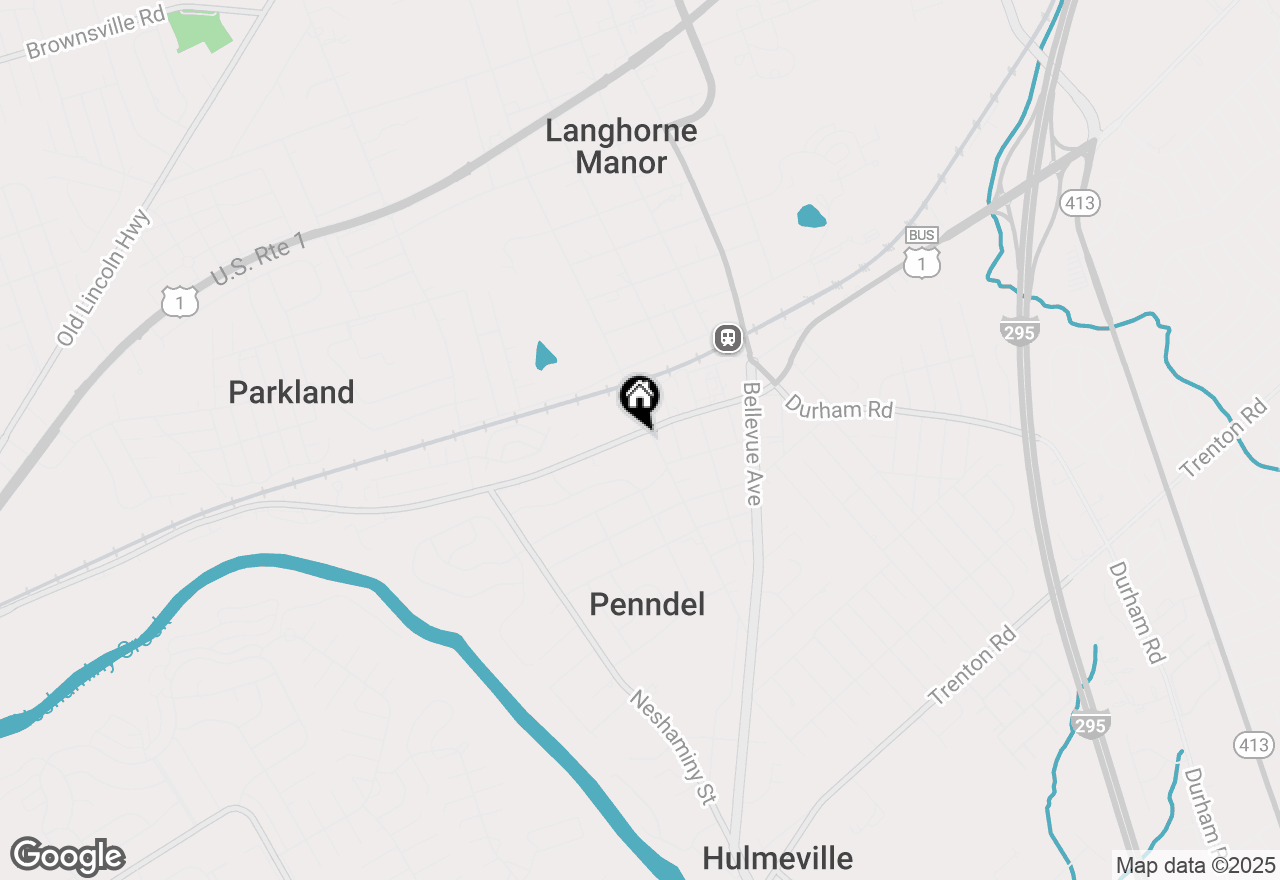 Map of 201 W Lincoln Highway, Langhorne, PA 19047