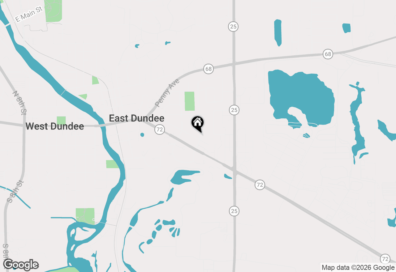Map of 547 Reese Avenue, East Dundee, IL 60118