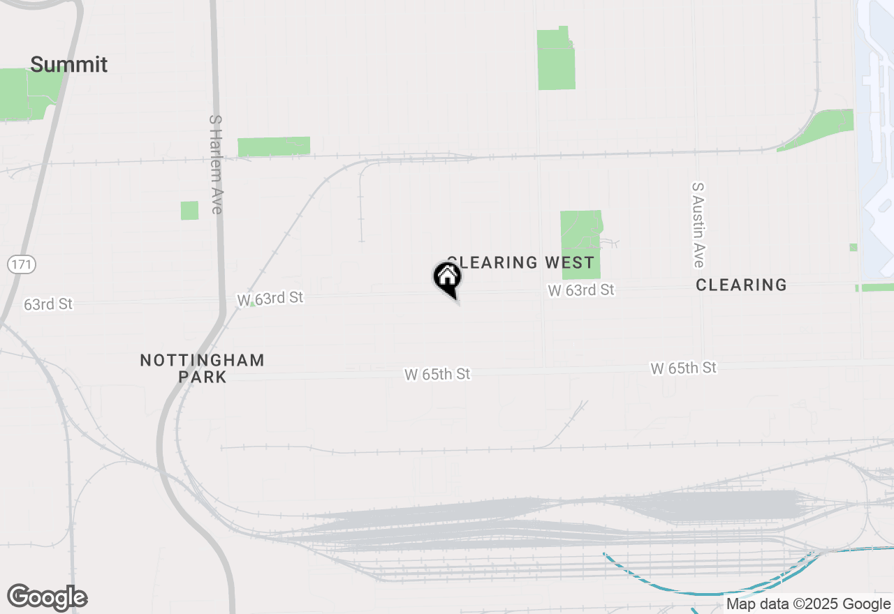 Map of 6622 W 63rd Place, Chicago, IL 60638