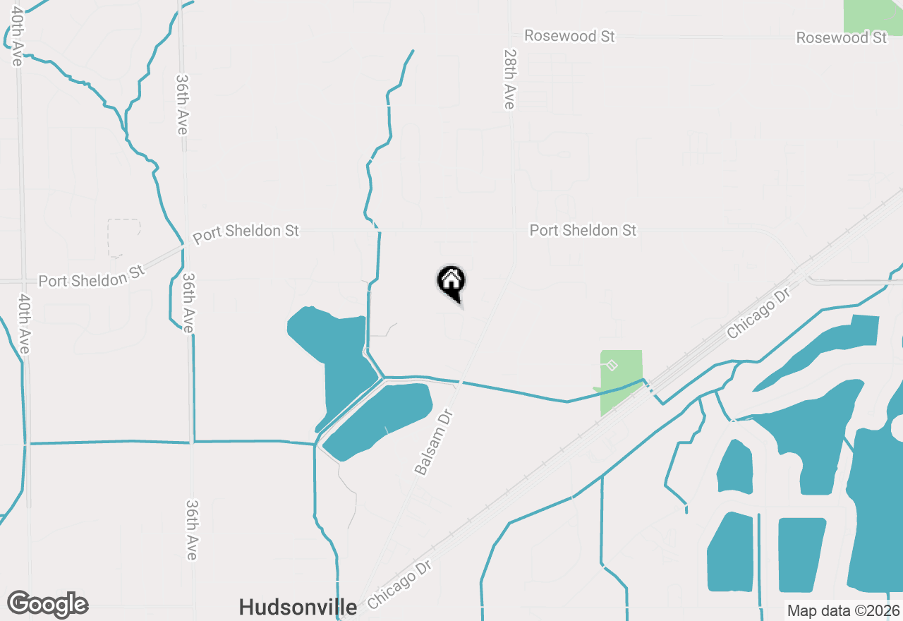 Map of 2953 Nuthatch Lane #9, Hudsonville, MI 49426