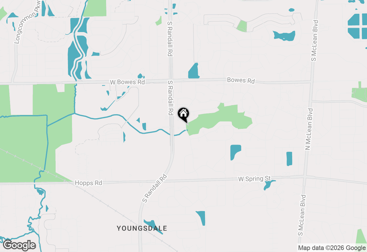 Map of 2350 Camden Bay #2350, Elgin, IL 60123