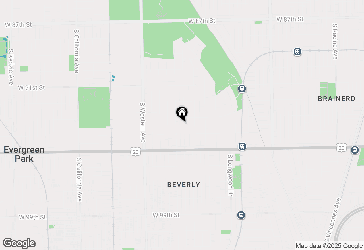 Map of 9324 S Hamilton Avenue, Chicago, IL 60643