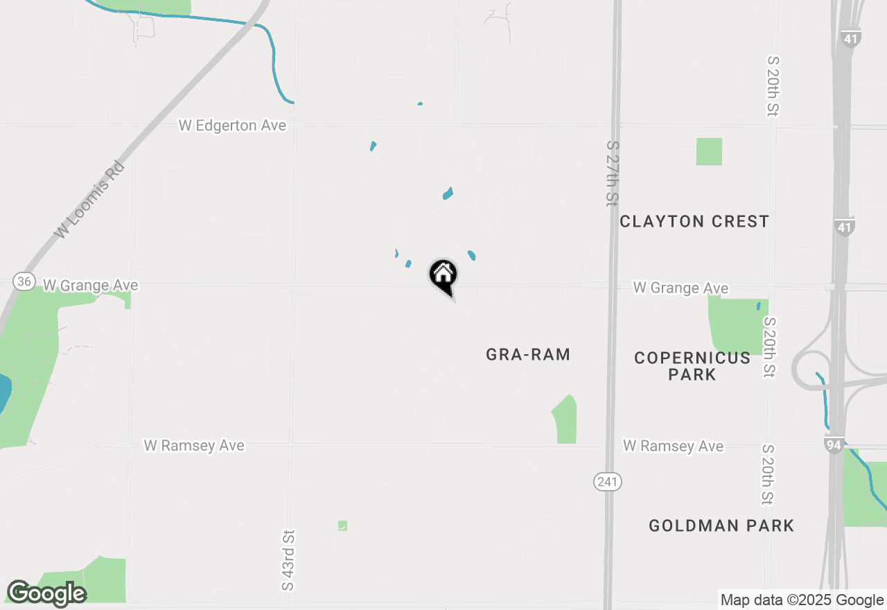 Map of 3512 W Wanda Ave, Milwaukee, WI 53221