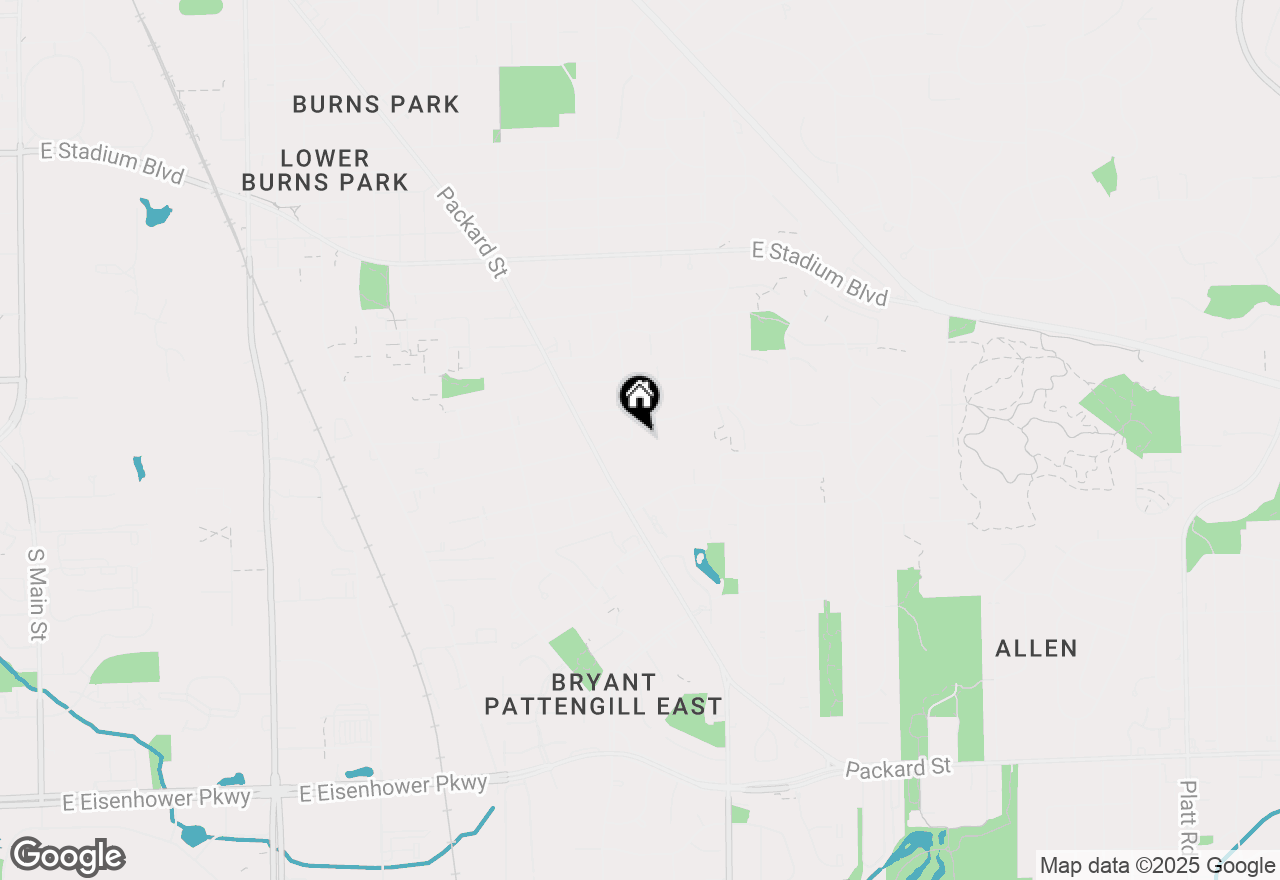 Map of 2211 Ferdon Road, Ann Arbor, MI 48104
