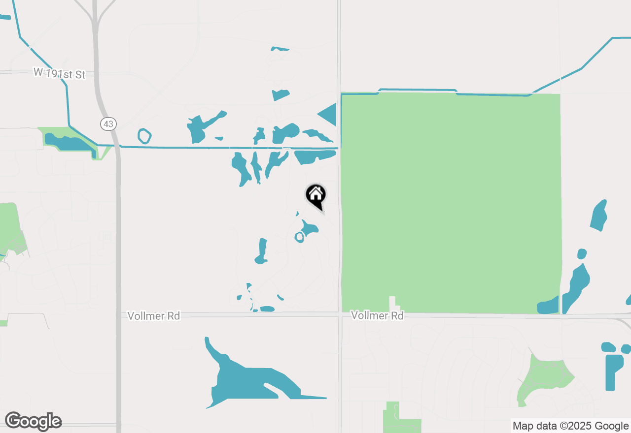 Map of 24 Corinth Court, Tinley Park, IL 60477