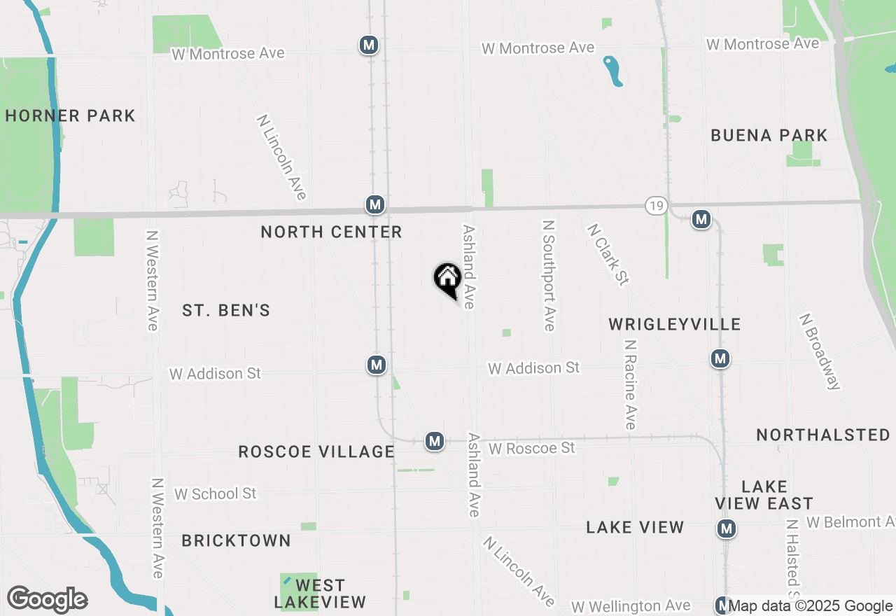 Map of 3730 N Marshfield Avenue #3, Chicago, IL 60613