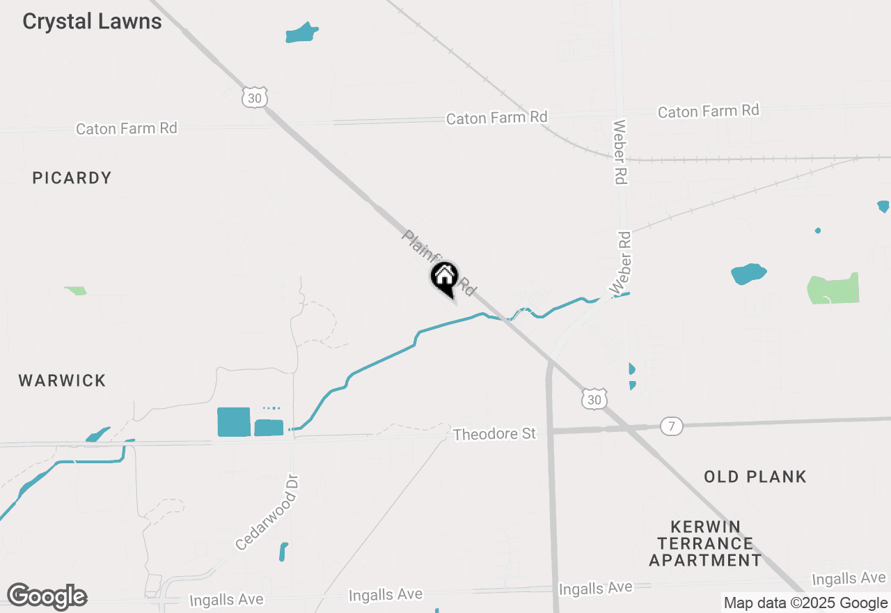 Map of 2034 Manico Court #101, Crest Hill, IL 60403