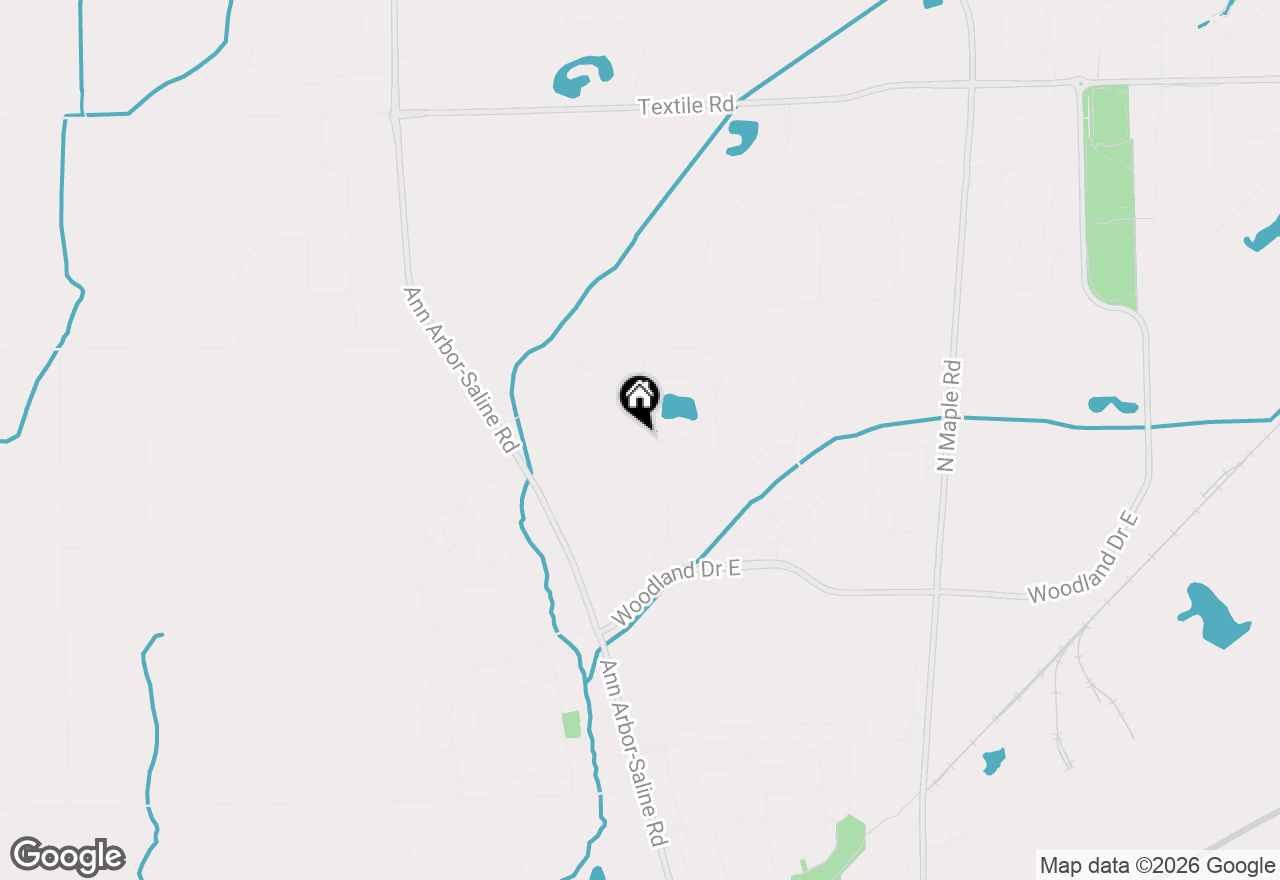 Map of 2005 Chestnut Crescent, Saline, MI 48176