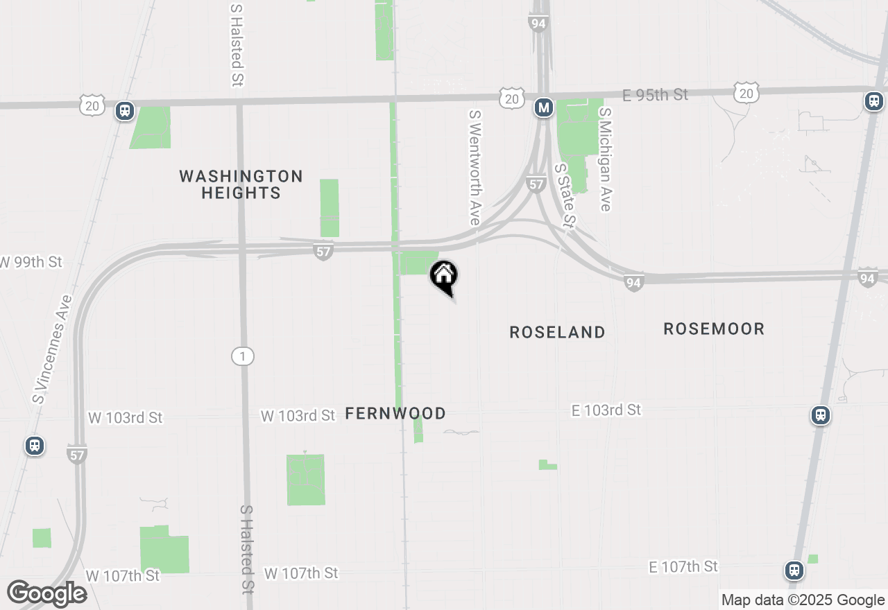 Map of 10015 S Princeton Avenue, Chicago, IL 60628