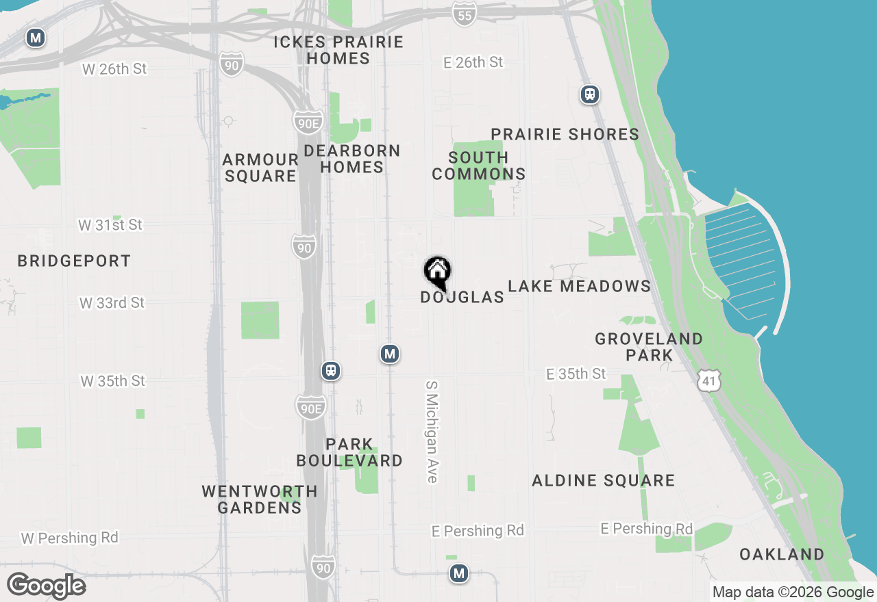 Map of 3301 S Michigan Avenue #3, Chicago, IL 60616