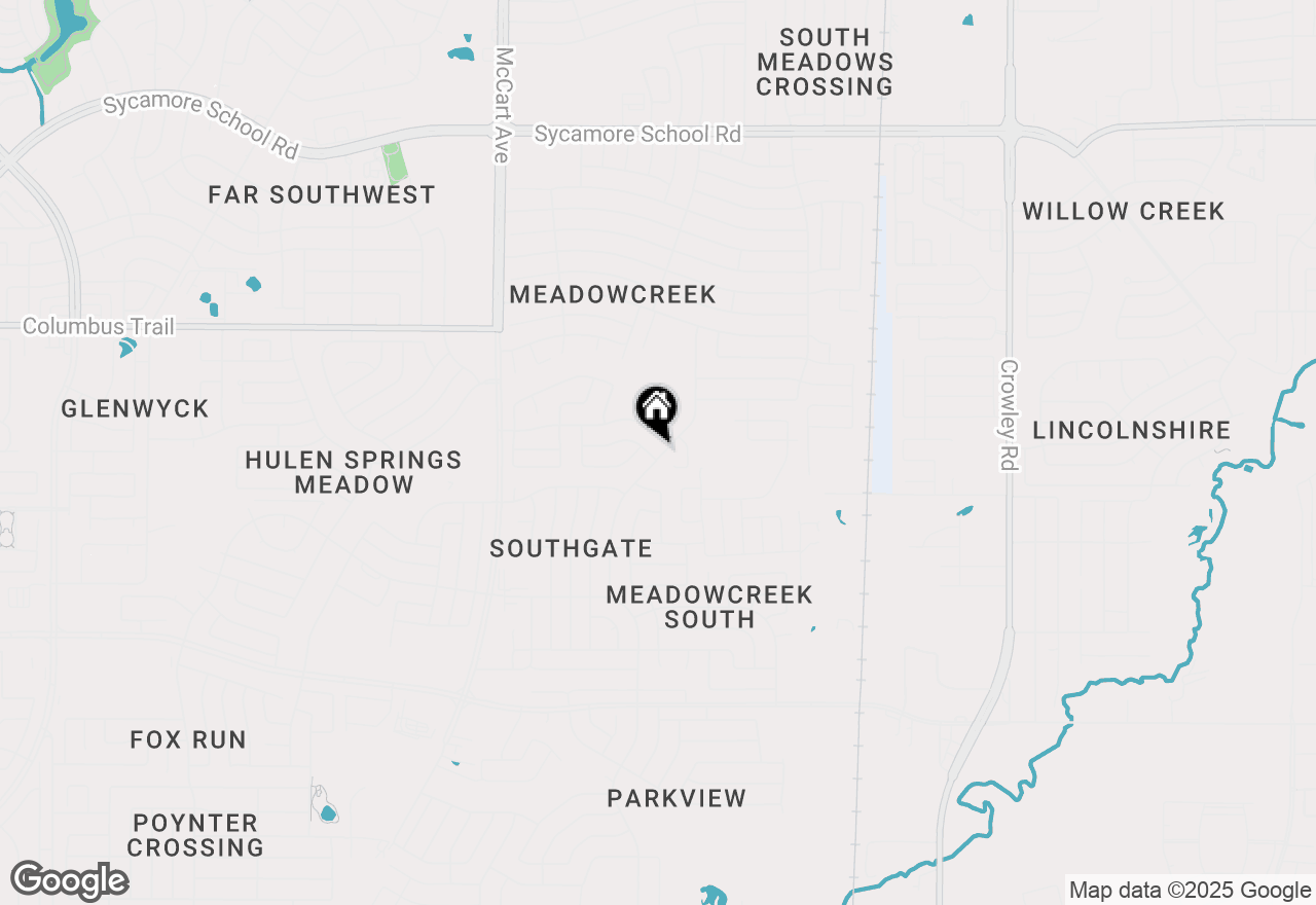 Map of 3100 Kathy Lane, Fort Worth, TX 76123
